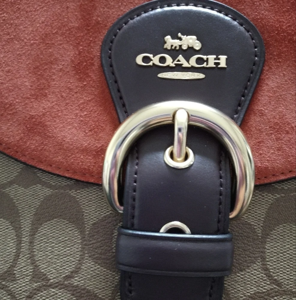 Kleo Signature Canvas Shoulder Crossbody Bag 👜 - Picture 5 of 13